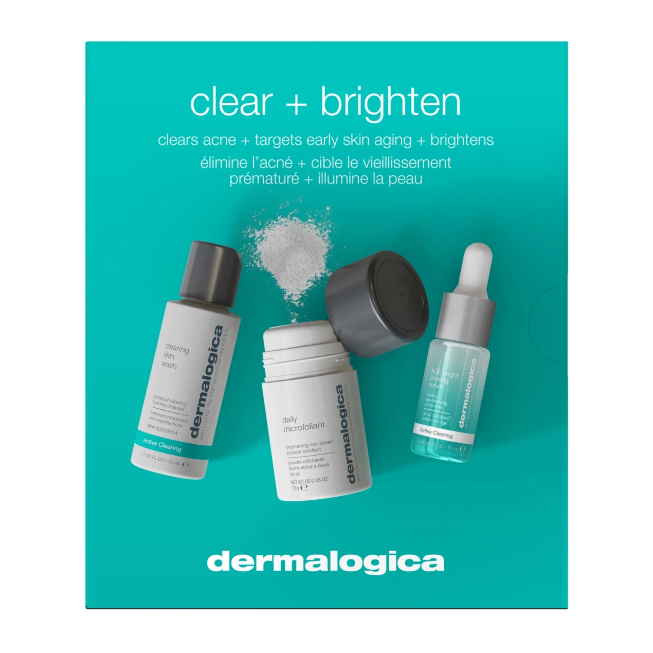 dermalogica clear brighten kit